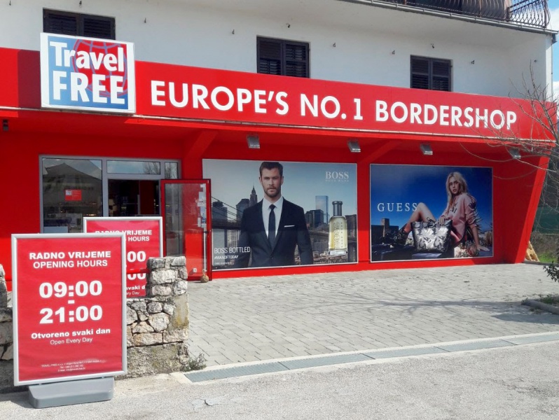 duty free & travel value shop zemunik donji